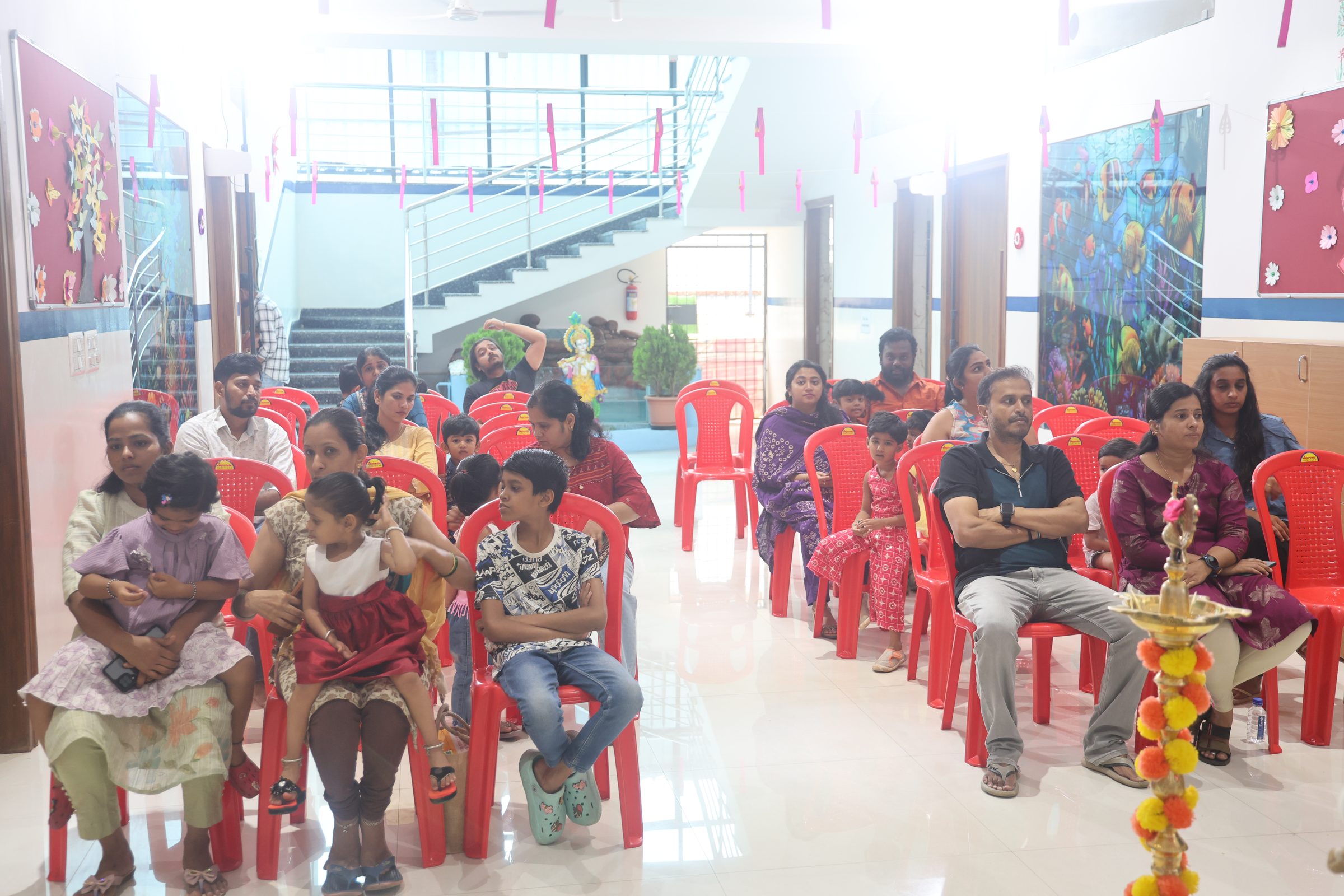 Parents and Children at the Orientation Program