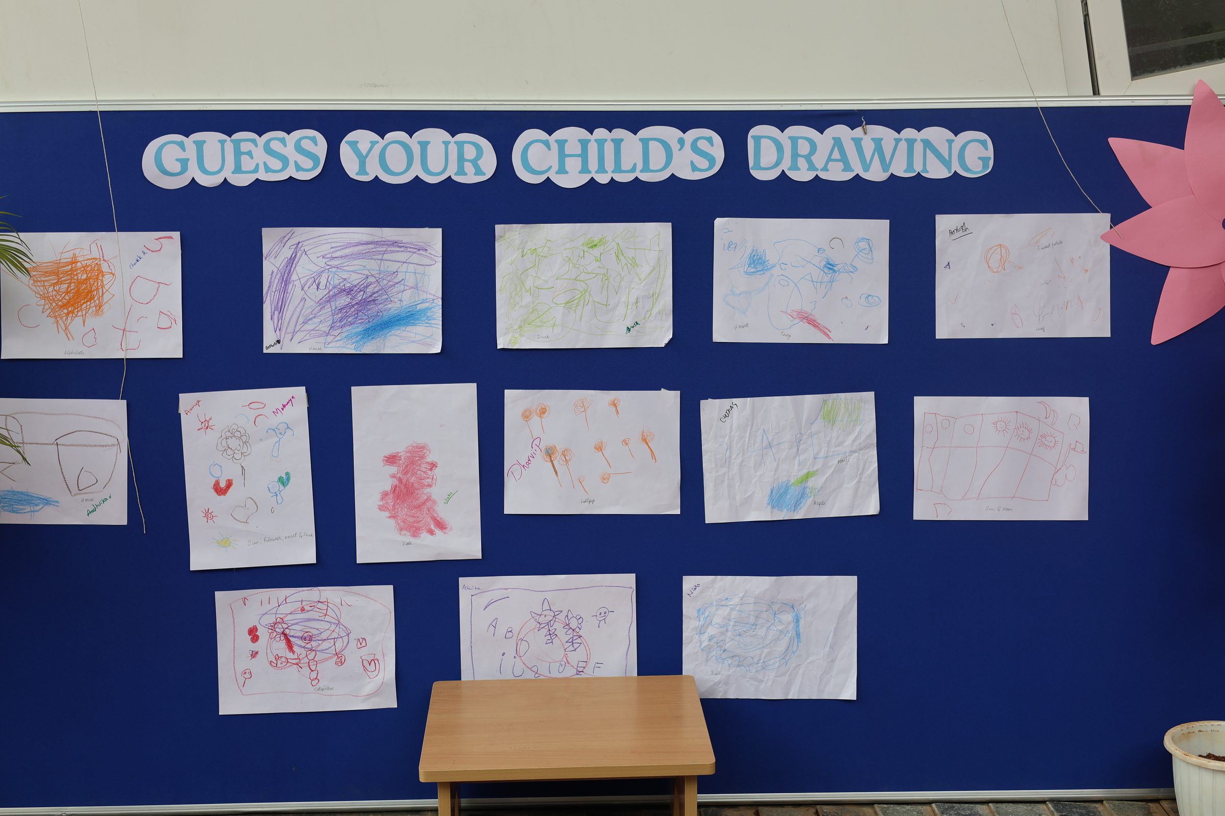 Guess Your Child's Drawing Board