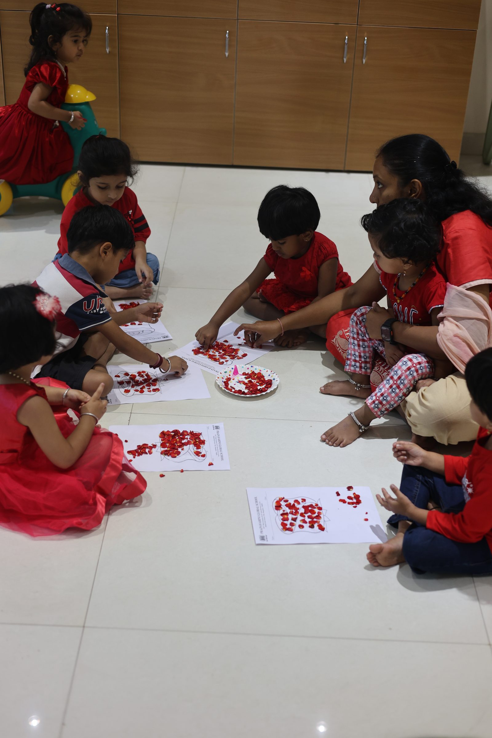 Rose Petal Flower Craft