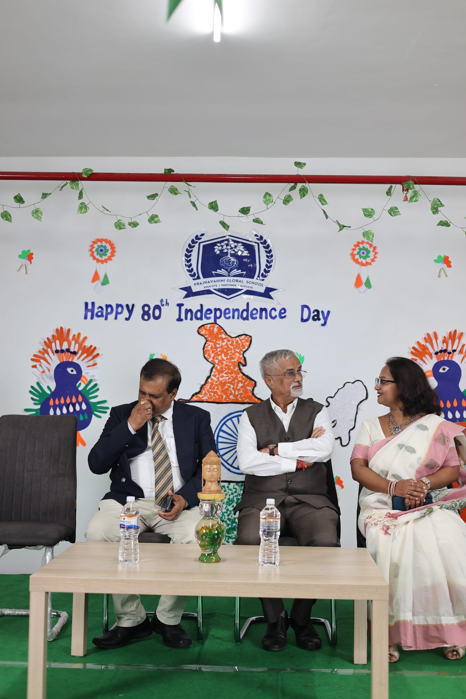 Chief Guests at the 80th Independence Day Celebration